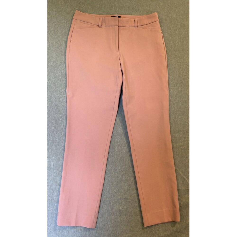 White House Black Market Women Size 4 The Skinny Ankle Pants Pink